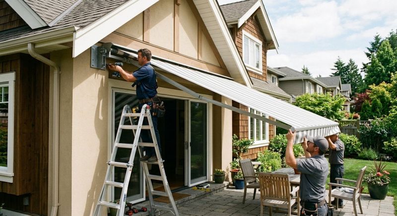 Custom Awnings Installation in Santa Rosa, CA