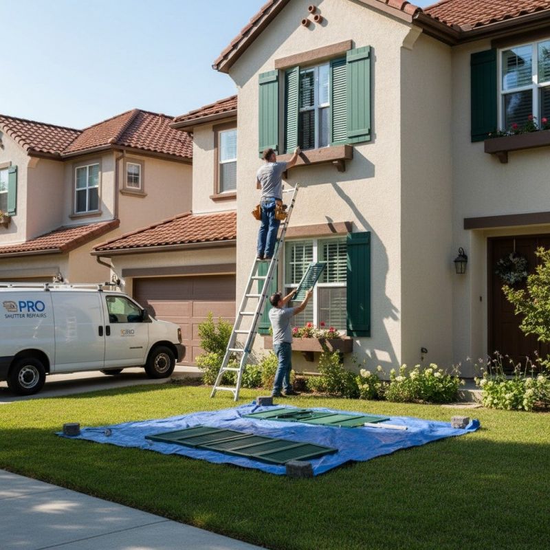 Exterior Shutters Repair in Arvada, CO