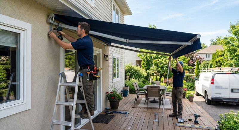 Home Awning Installation in Sonoma County, CA