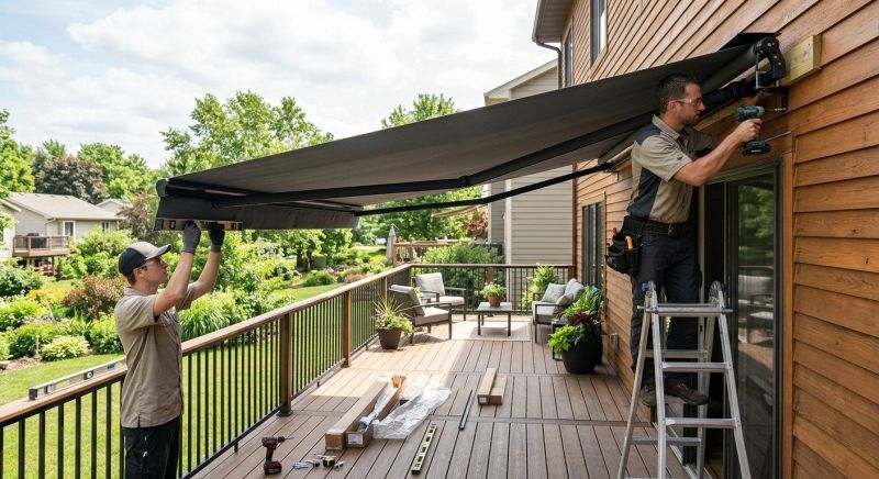 Retractable Awning Replacement in Santa Rosa, CA