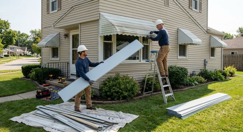 Aluminum Awning Replacement in Sonoma County, CA