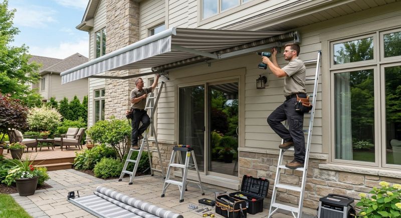 Custom Awning Installation in Napa, CA