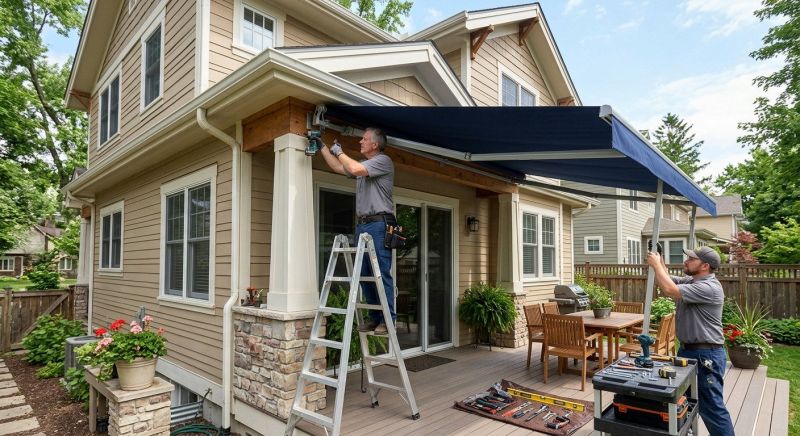 Custom Awnings Installation in Santa Rosa, CA