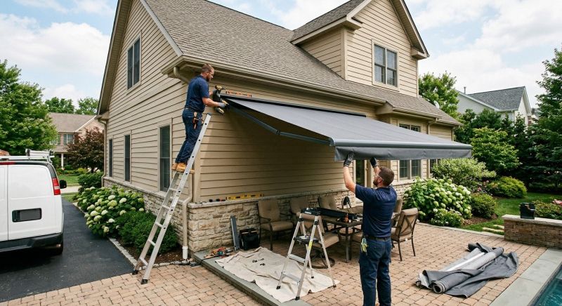 Deck Awning Installation in Napa, CA