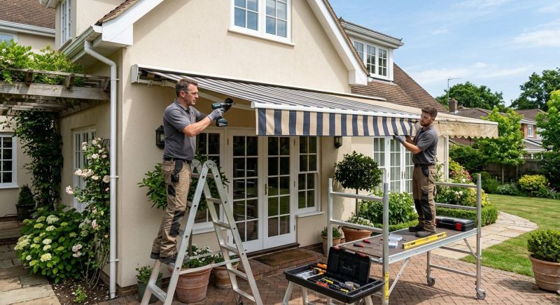Deck Awning Replacement in Sonoma County, CA