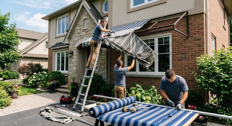 Deck Awning Replacement in Napa, CA