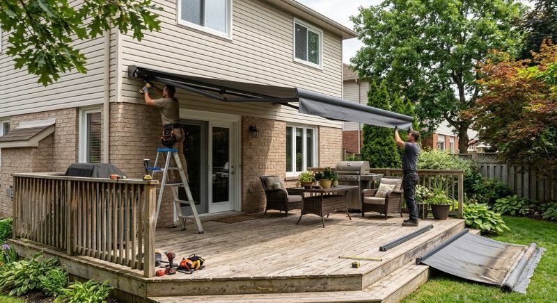 Home Awning Installation in Sonoma County, CA