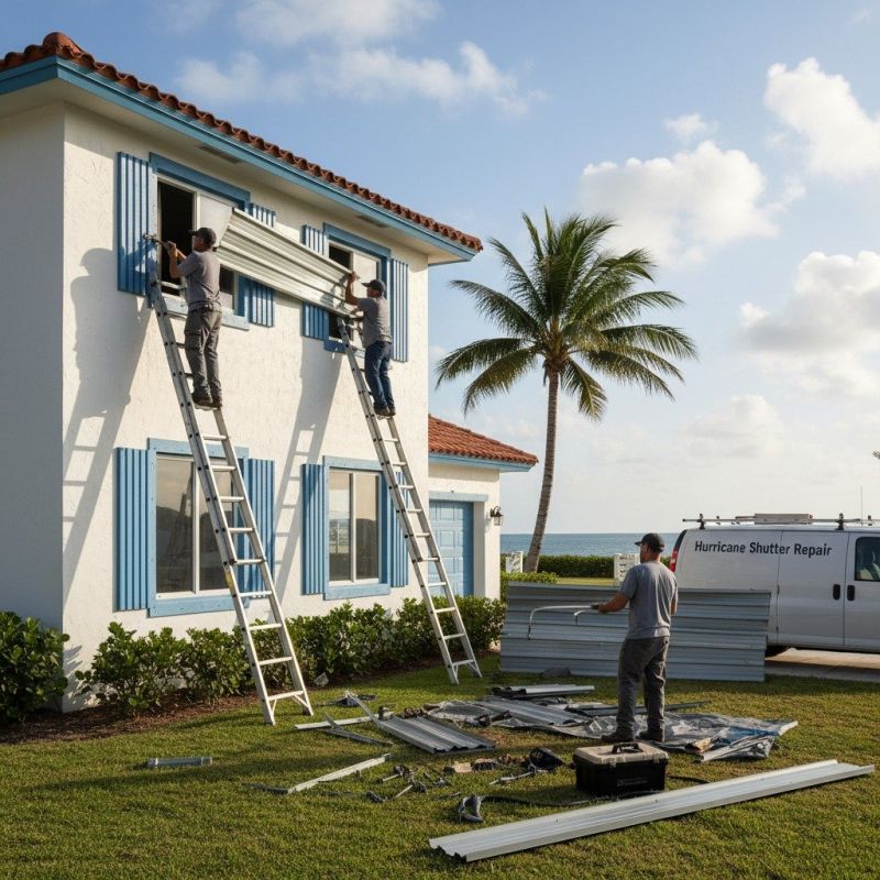 Hurricane Shutter Repair in Alpharetta, GA