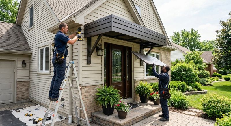 Metal Awning Replacement in Fayetteville, NC