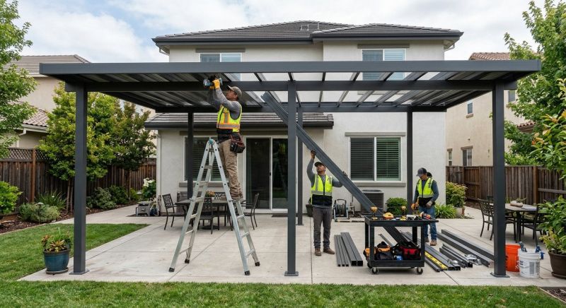 Patio Cover Installation in Sonoma County, CA