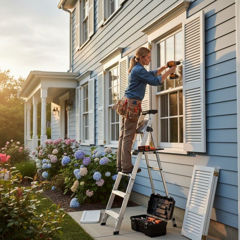 Shutter Handle Repair in Overland Park, KS